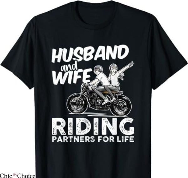 Cole Trickle T-shirt Husband And Wife Riding Partners