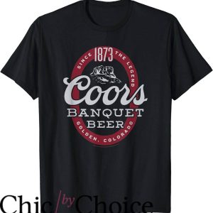 Coors Banquet T-Shirt Circle Coors Banquet