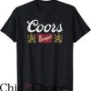 Coors Banquet T-Shirt Classic Banquet Beer Centered Logo