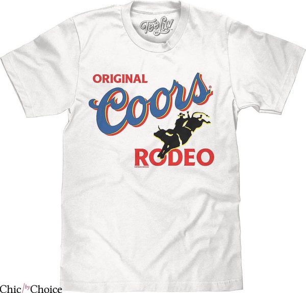 Coors Banquet T-Shirt Coors Original Rodeo Beer