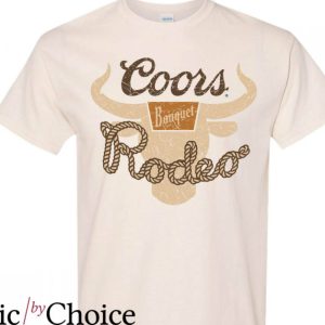 Coors Banquet T-Shirt Rodeo Lasso Colorway