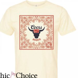 Coors Banquet T-Shirt Rodeo Paisley Beige Colorway