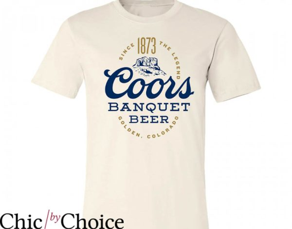 Coors Banquet T-Shirt The Legend Since 1873