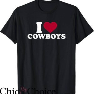 Cowboy Pillows T-Shirt I Heart Cowboys T-Shirt Trending