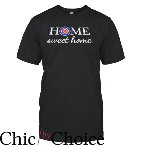 Cubs Vintage T-Shirt Chicago Cubs Baseball Home Sweet Home