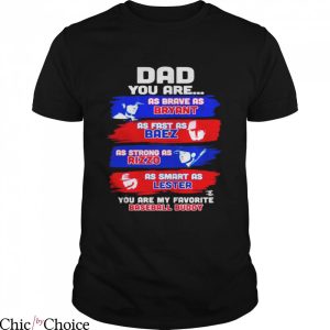 Cubs Vintage T-Shirt Favorite Baseball Buddy Cubs Dad