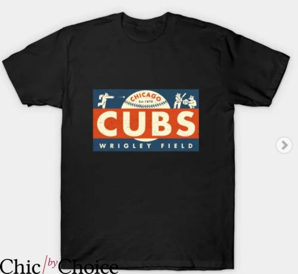 Cubs Vintage T-Shirt Throwback Chicago Cubs