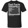 Dad Facts serving size 1 awesome dad shirt