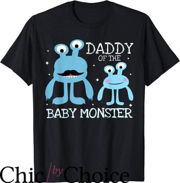 Daddy’s Little Monster T-Shirt Cool Daddy Family