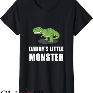 Daddy’s Little Monster T-Shirt Daddy Dinosaur