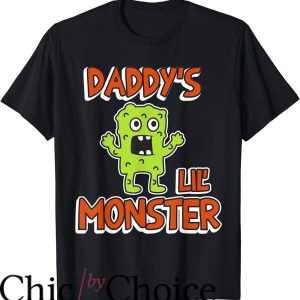 Daddy’s Little Monster T-Shirt Halloween Daddy’s Lil’ Monster