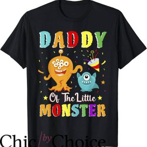 Daddy’s Little Monster T-Shirt One Eye Monster