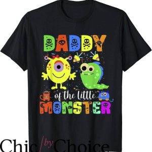 Daddy’s Little Monster T-Shirt Themed Birthday Family