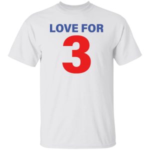 Damar Hamlin love for 3 shirt