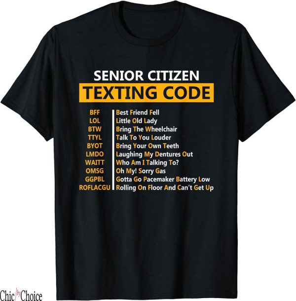 Darmok And Jalad At Tanagra T-Shirt Funny Senior Texting