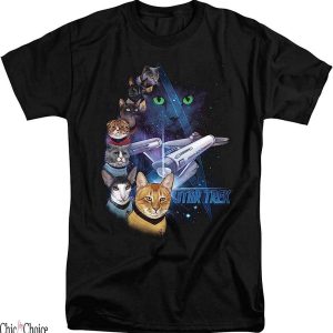 Darmok And Jalad At Tanagra T-Shirt Trek Cat Feline Galaxy