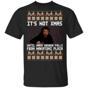 Die hard It’s not Christmas until you see Hans Gruber ugly sweater