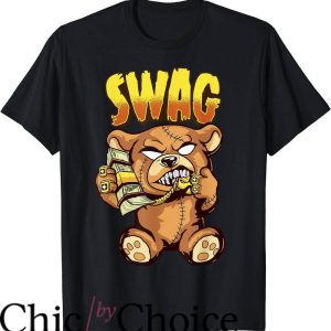 Drip Bear T-Shirt Bear Gangster Rap Drip Swag