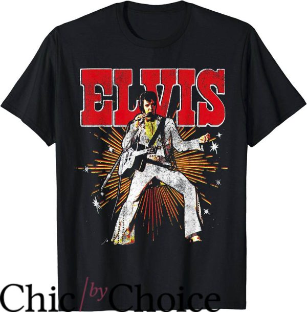 Elvis Mugshot T-Shirt Official Retro