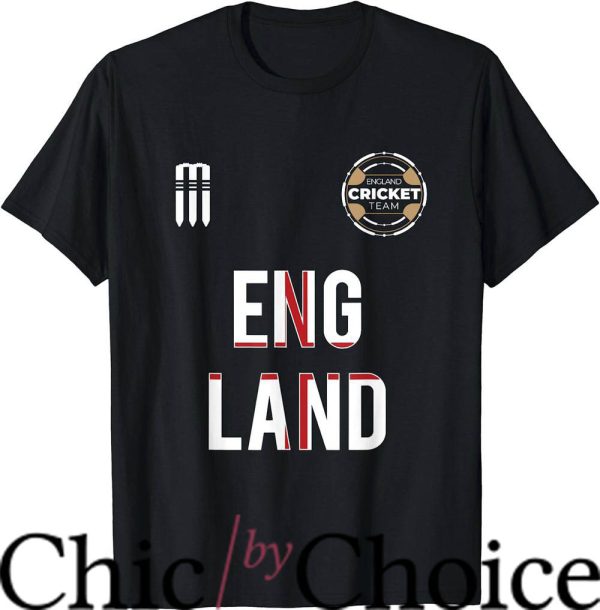 England Cricket T-Shirt National Fans English Cricket TShirt