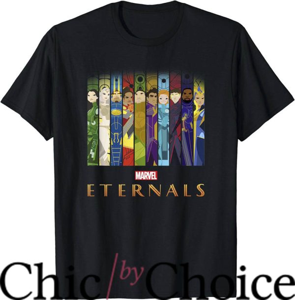 Eternal Light T-Shirt Illustrated Panels T-Shirt Trending