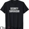 Event Staff T-Shirt Security Supervisor