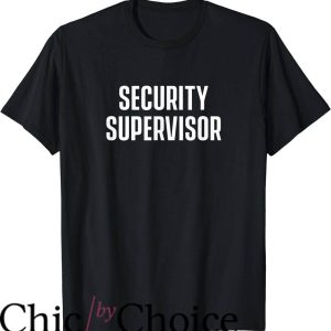 Event Staff T-Shirt Security Supervisor