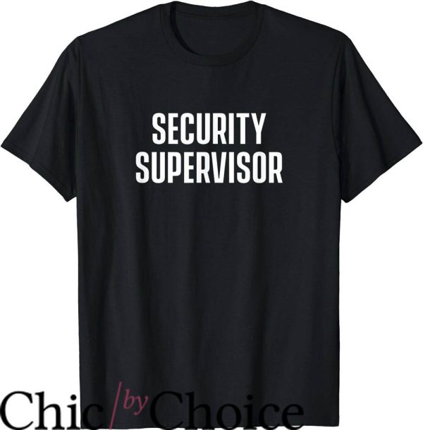 Event Staff T-Shirt Security Supervisor