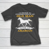 Father gift shirt Mens Never Underestimate An Old Man With An Arabian Horse Funny T Shirt T-Shirt