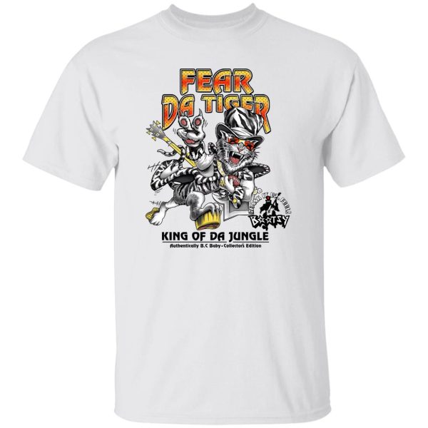 Fear da tiger king of da jungle shirt