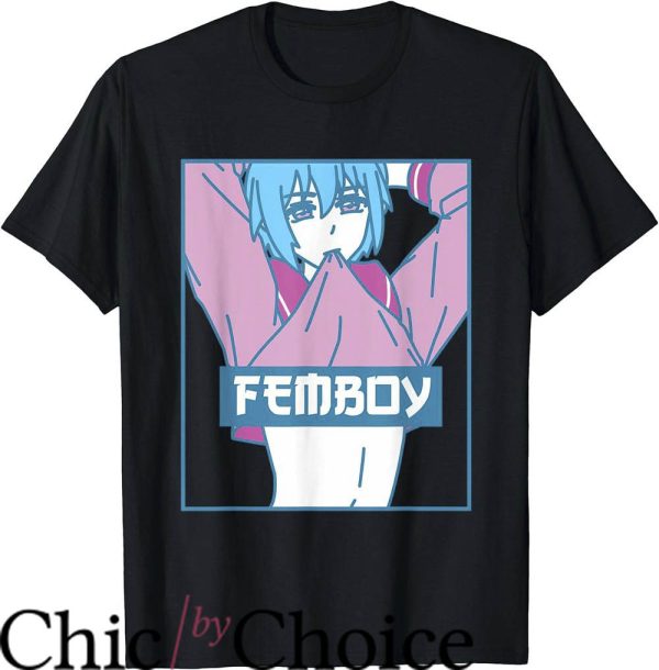 Femboy Hooters T-Shirt Femboy Aesthetic Pastel Yaoi