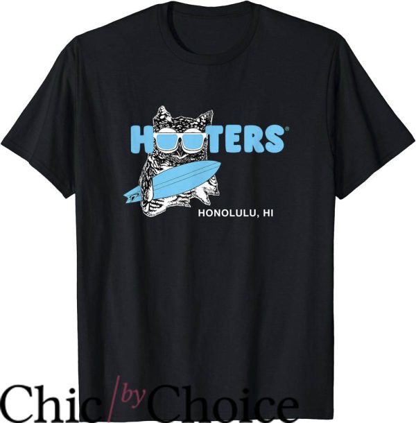 Femboy Hooters T-Shirt Hooters Honolulu Hi