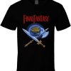 First Responder Final Fantasy T-Shirt NES Box Art Retro