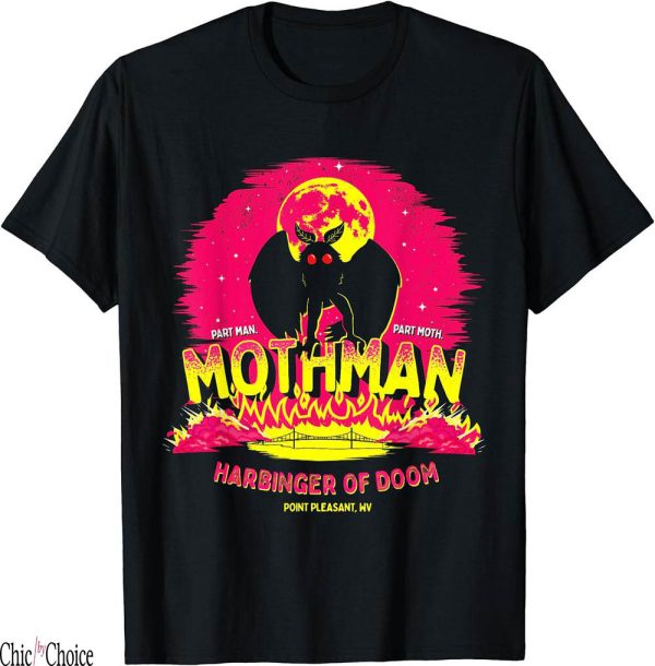 Free Weezy T-Shirt Mothman Harbinger Of Doom Funny Cute