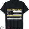 Front Toward Enemy T-Shirt American Flag