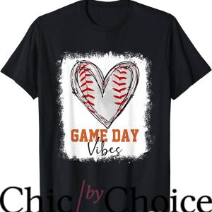 Game Day T-Shirt Baseball Game Day Vibes T-Shirt Trending