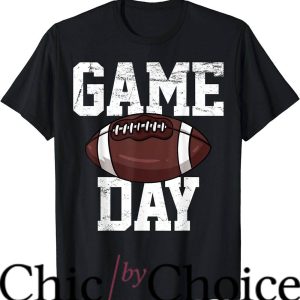 Game Day T-Shirt Football Player Vintage Gift Shirt Trending