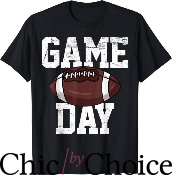 Game Day T-Shirt Football Player Vintage Gift Shirt Trending