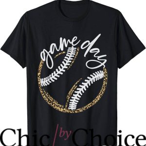 Game Day T-Shirt Softball Life Leopard T-Shirt Trending