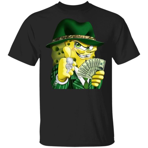 Gangster spongebob shirt