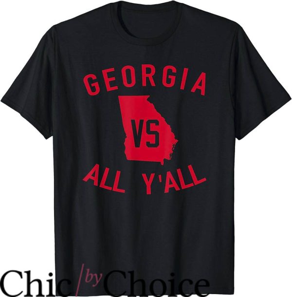 Georgia Bulldogs T-Shirt Georgia Vs All Yall