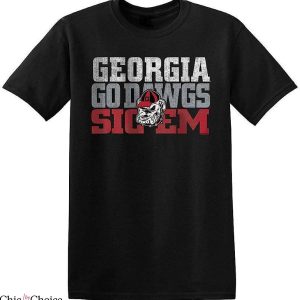 Georgia Bulldogs T-Shirt Go Dawgs Sig Them