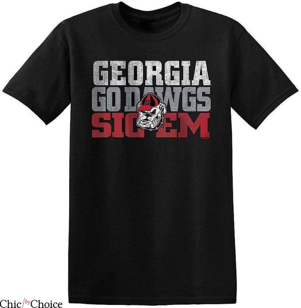 Georgia Bulldogs T-Shirt Go Dawgs Sig Them