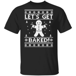 Gingerbread Let’s Get Baked Christmas sweatshirt