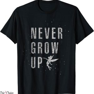Gods Favorite T-Shirt Peter Pan Tinker Bell Never Grow Up