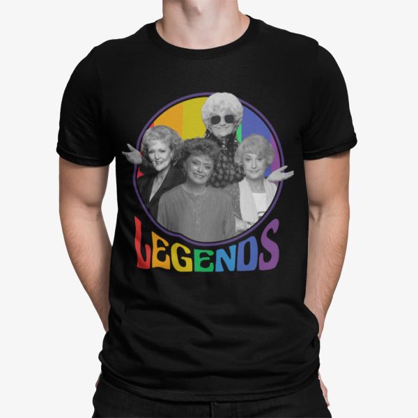 Golden Girl Rainbow Pride Legends Shirt