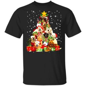 Golden Retriever Christmas Tree sweatshirt