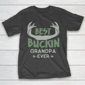 Grandpa Funny Gift Apparel  Deer Hunting Bucking Grandpa T-Shirt