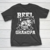 Grandpa Funny Gift Apparel  Fisherman Grandfather Angler Reel Cool Grandpa T-Shirt