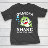 Grandpa Funny Gift Apparel  Grandpa Shark Funny Father’s Day Gift T-Shirt